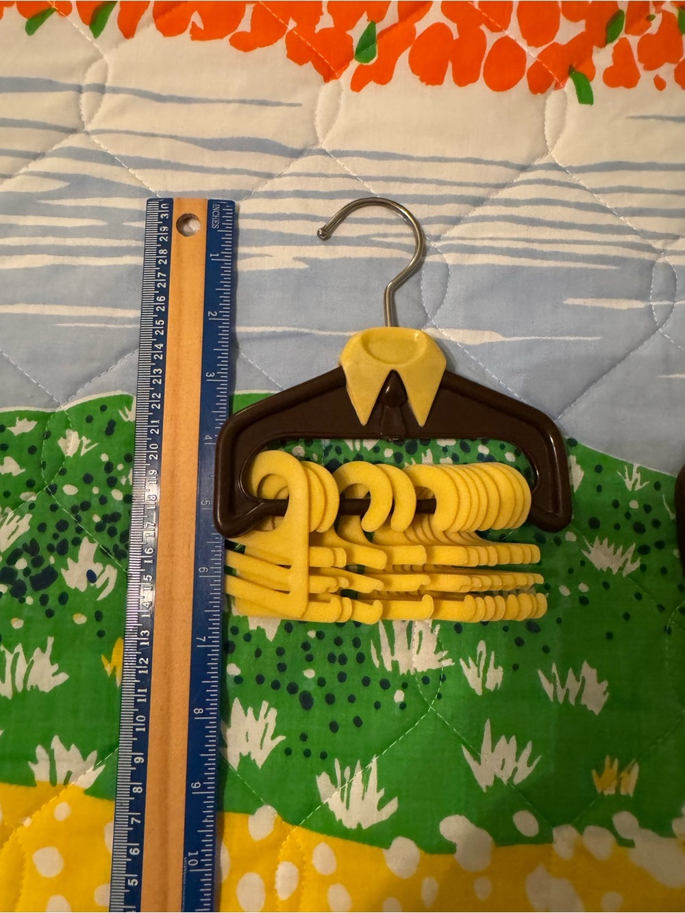 MCM Vintage Shirt Figure Tie Organizer Rack Hanger For Neckties - Picture 8 of 9